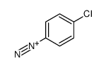 4-chlorobenzenediazonium Structure