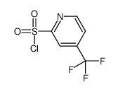 4-(三氟甲基)吡啶-2-磺酰氯结构式