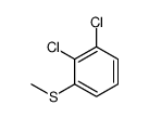 1,2-dichloro-3-(methylthio)benzene结构式