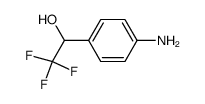 1-(4-Aminophenyl)-2,2,2-trifluoroethan-1-ol Structure