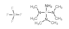 亚氨基-三(二甲基氨基)鏻四氟硼酸盐结构式