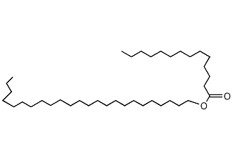 Tetracosanyl myristate Structure
