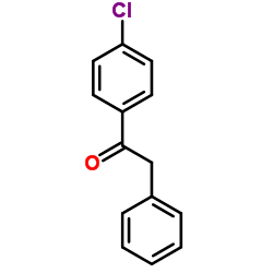 Benzyl 4-chlorophenyl ketone Structure