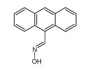 (E)-9-Anthracenecarbaldehyde oxime结构式