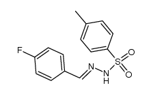 N'-(4-fluorobenzylidene)-4-methylbenzenesulfonohydrazide Structure