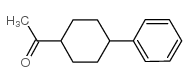 1-(4-苯基-环己基)-乙酮结构式