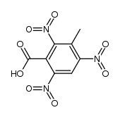3-methyl-2,4,6-trinitro-benzoic acid Structure