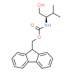 (R)-(9H-芴-9-基)甲基(1-羟基-3-甲基丁烷-2-基)氨基甲酸叔丁酯图片