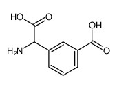 2-Amino-2-(3-carboxyphenyl)acetic acid结构式