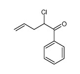 4-Penten-1-one, 2-chloro-1-phenyl- (9CI)结构式