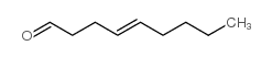 (E)-4-壬烯醛结构式