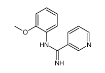 N'-(2-methoxyphenyl)pyridine-3-carboximidamide Structure