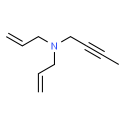 2-Butyn-1-amine,N,N-di-2-propenyl-(9CI) Structure