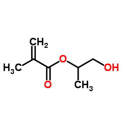 2-Hydroxypropyl methacrylate structure
