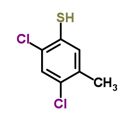 2,4-Dichloro-5-methylbenzenethiol structure