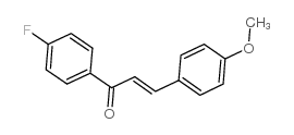 4′-氟-4-甲氧基查耳酮结构式