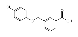 3-(4-CHLORO-PHENOXYMETHYL)-BENZOIC ACID structure