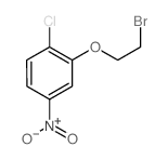 2-(2-溴乙氧基)-1-氯-4-硝基苯结构式