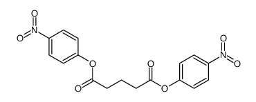 Bis(4-nitrophenyl) glutarate结构式