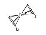 1,1′-dilithioferrocene结构式