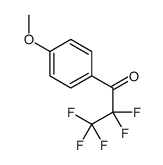 2,2,3,3,3-pentafluoro-1-(4-methoxyphenyl)propan-1-one结构式