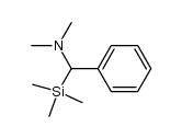 N,N-dimethyl-α-(trimethylsilyl)benzylamine Structure