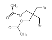 1,3-Propanediol,2,2-bis(bromomethyl)-, 1,3-diacetate structure