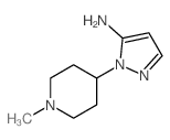 1-(1-甲基哌啶-4-基)-1H-吡唑-5-胺图片