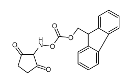 [(2,5-dioxocyclopentyl)amino] 9H-fluoren-9-ylmethyl carbonate Structure