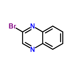 2-溴喹喔啉结构式