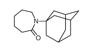 1-(1-金刚烷)氮杂环庚烷-2-酮结构式