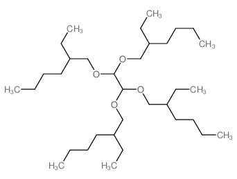 Heptane,3,3',3'',3'''-[1,2-ethanediylidenetetrakis(oxymethylene)]tetrakis- (9CI) Structure