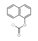 氯甲酸-1-萘酯结构式