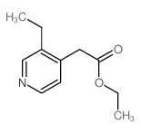 ethyl 2-(3-ethylpyridin-4-yl)acetate结构式