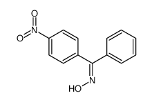 Phenyl(4-nitrophenyl) ketone oxime结构式