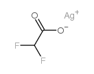 silver(1+) difluoroacetate结构式
