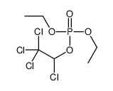 diethyl 1,2,2,2-tetrachloroethyl phosphate Structure