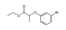 Ethyl 2-(3-bromophenoxy)propanoate Structure