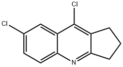 7,9-二氯-2,3-二氢-1H-环戊二烯并[b]喹啉结构式