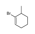 1-bromo-6-methylcyclohexene结构式