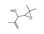 (S)-1-((S)-3,3-Dimethyl-oxiranyl)-2-methyl-prop-2-en-1-ol结构式