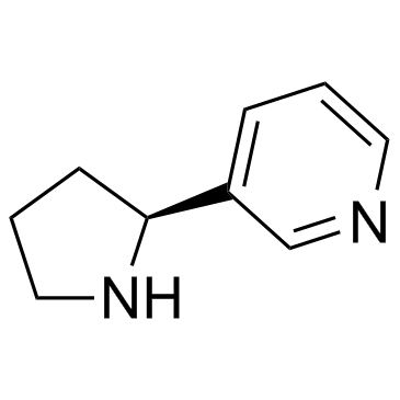 (S)-Nornicotine Structure