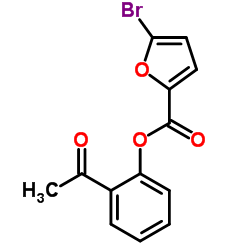 2-Acetylphenyl 5-bromo-2-furoate Structure