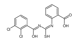 2-[[[(2,3-DICHLOROBENZOYL)AMINO]THIOXOMETHYL]AMINO]-BENZOIC ACID structure