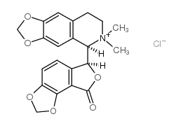 (-)-Bicuculline methochloride Structure