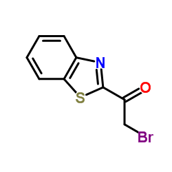 1-(1,3-苯并噻唑-2-基)-2-溴-1-乙酮结构式