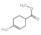methyl 4-methylcyclohex-3-ene-1-carboxylate结构式