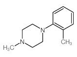 Piperazine,1-methyl-4-(2-methylphenyl)- picture