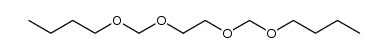 1,2-bis-butoxymethoxy-ethane结构式