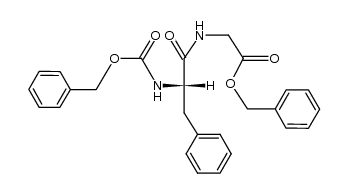 Cbz-Phe-Gly-OBn结构式